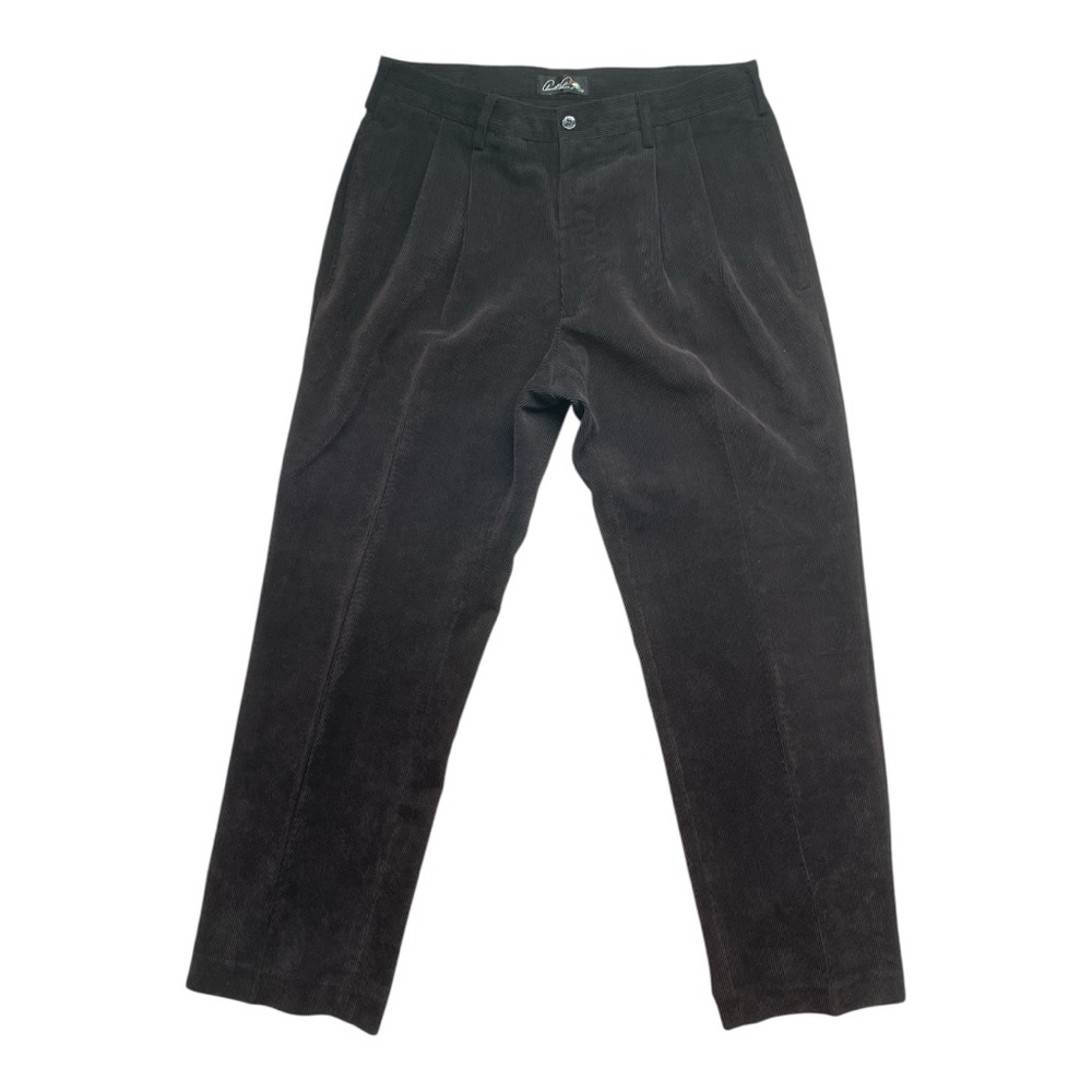 Arnold Palmer Corduroy Pants, Black, Size 32 x 30